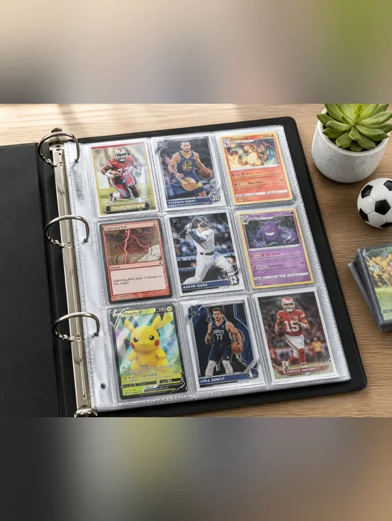 Beautone 9 Pocket Trading Card Pages Lot of 7 Packs‎ (10 Each) Binder Sleeves