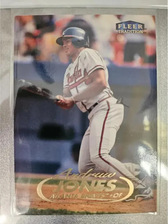 Andruw Jones - HOF 2026 - 1998 Fleer Tradition Atlanta Braves #271 - RAW Mint