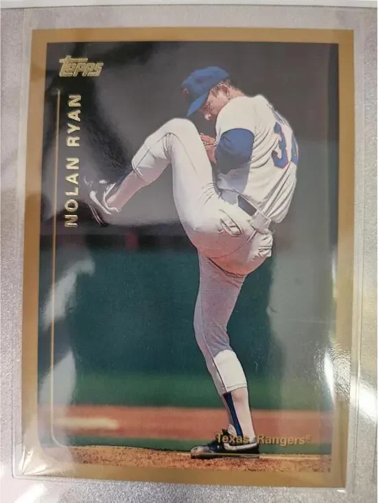 Nolan Ryan - HOF - 1998 Topps - #34 - Rangers - Mint - RAW Mint