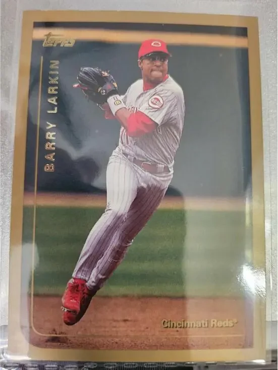 Barry Larkin - HOF - 1998 Topps - #345 - Reds - Mint - RAW Mint