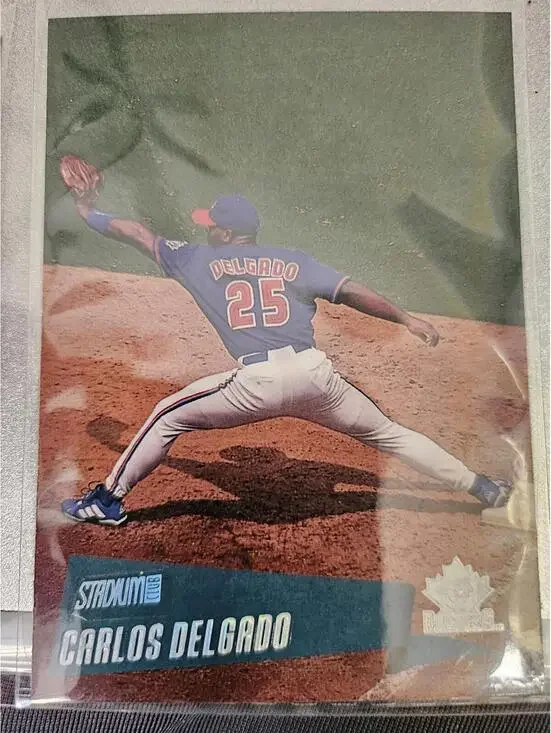2000 Topps Stadium Club #153 - Carlos Delgado - Blue Jays - Baseball RAW mint
