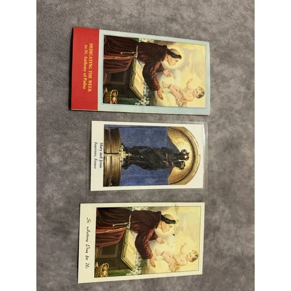 Franciscan Mission Associates St. Anthony Novena Prayer Cards Lot 3 (2003)