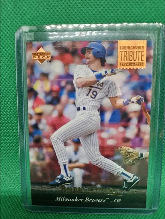 Robin Yount - 1995 Upper Deck Final Tribute #446 - HOF - RAW Mint