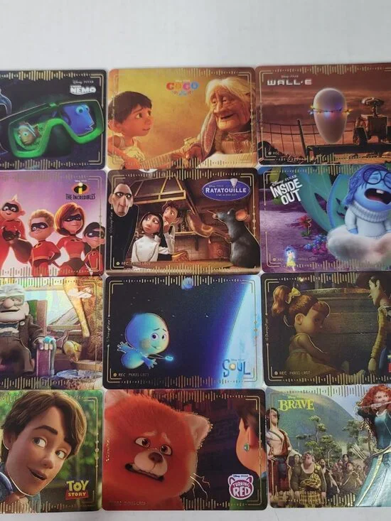 Disney 100 Pixar 37th Oscars Trading Card Movie Quote Complete Set Of 12 RARE