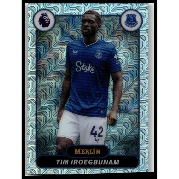 2026 Merlin Premier League Tim Iroegbunam #85 Everton Base