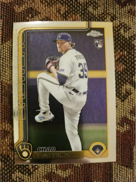 2025 Topps Chrome Update - Chad Patrick - RC  #USC90 - Brewers - RAW Mint