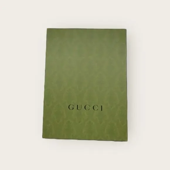 GUC | Gucci | Storage/Gift Box w/ 2 Ribbons | Green | W12 x H15 x D2 inch