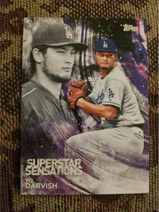 Yu Darvish - Dodgers- 2018 Topps Superstar Sensations Insert #SSS-11 - RAW Mint