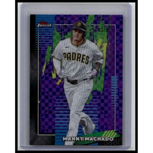 2026 Finest Manny Machado #41 San Diego Padres Base