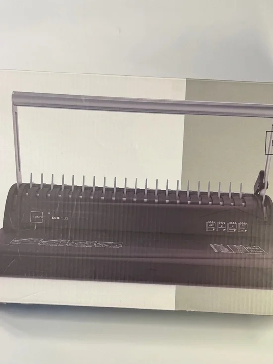 Binditek ECOPLUS Comb Binding Machine Office Equipment‎