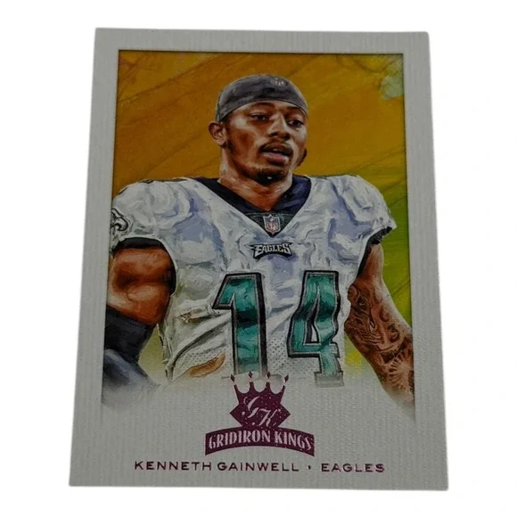 2021 Panini Chronicles Donruss Gridiron Kings‎ Kenneth Gainwell Eagles GK-15 RC
