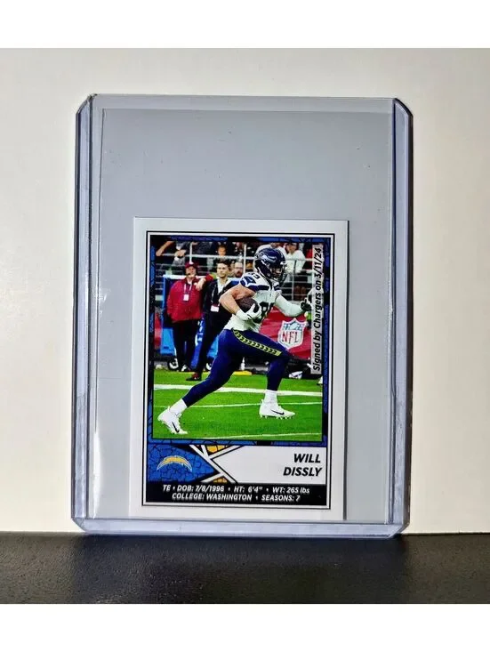 Will Dissly 2024 Panini NFL Sticker #287 Los Angeles Chargers