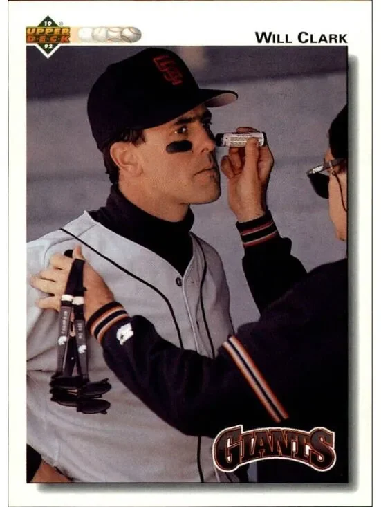 Will Clark 1992 Upper Deck MLB #175 Baseball Card San Francisco Giants
