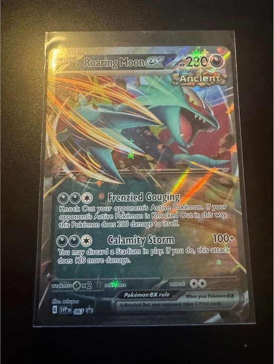 Roaring Moon ex 067 Banette ex 041/078 Korean Pokemon Lot