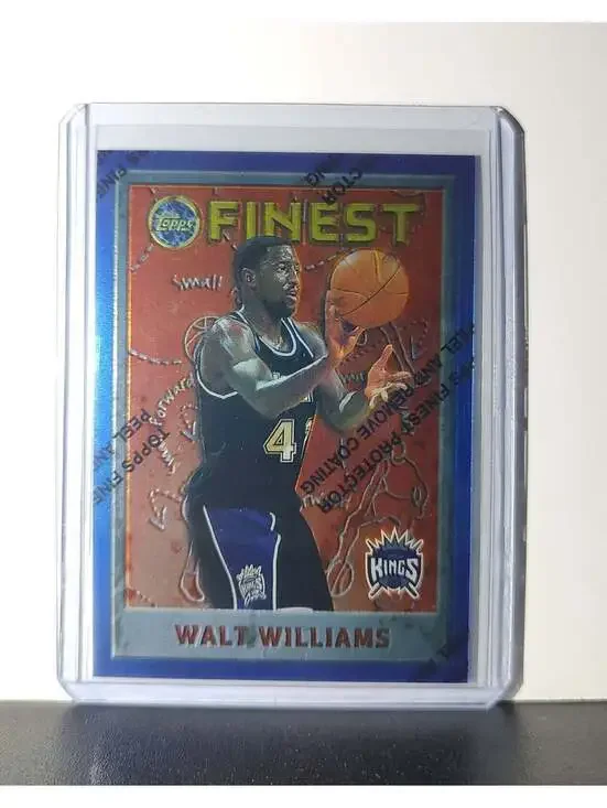 Walt Williams 1995-96 Topps Finest NBA #241 Card Sacramento Kings