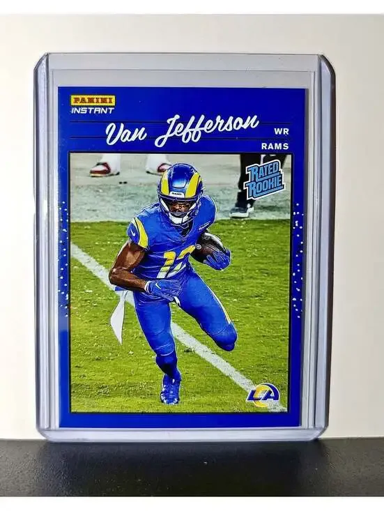 Van Jefferson Rookie 2020 Panini NFL #24 Rated Rookie Card St. Louis Rams