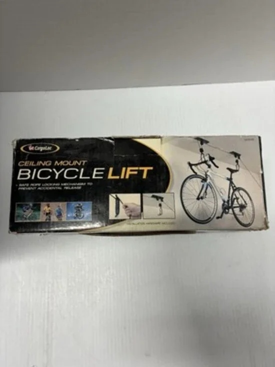 CargoLoc Ceiling Mount Bicycle Lift Bike Hoist.    Brand New