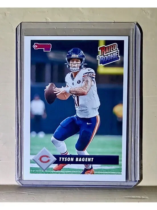 Tyson Bagent 2023 Panini NFL Rated Rookie Retro #7 Football Card Bears 1/629