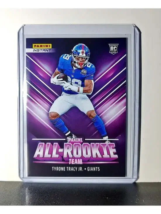Tyrone Tracy Jr. Rookie 2024 Panini NFL #7 All-Rookie Card NY Giants 1 of 314