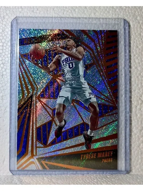 Tyrese Maxey 2023-24 Panini NBA 66 Revolution Basketball Card Philadelphia 76ers