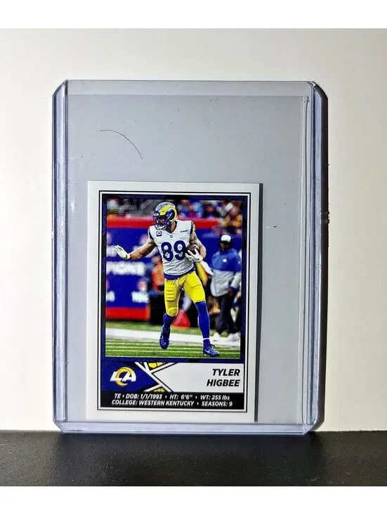 Tyler Higbee 2024 Panini NFL Sticker #512 Los Angeles Rams