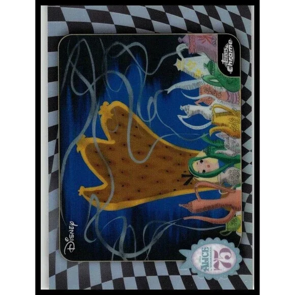 2026 Topps Disney Chrome Alice AW-6 Alice in Wonderland