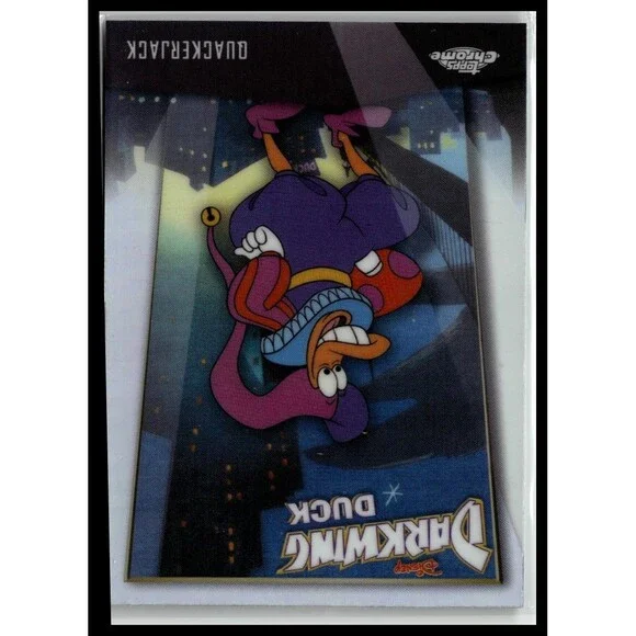 2026 Topps Disney Chrome Quackerjack DD-9 Darkwing Duck