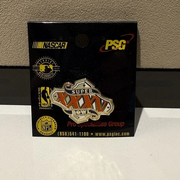 New - Super Bowl‎ XXXV Tampa NFL Pin - Last One!