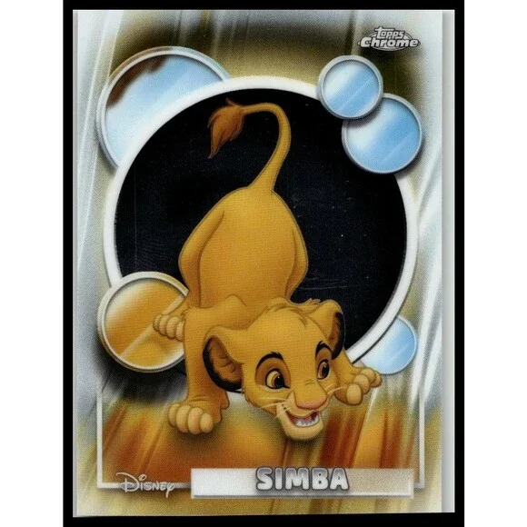 2026 Topps Disney Chrome Simba The Lion King