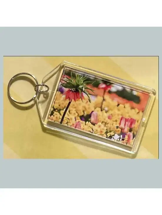 3679 Crown Imperial Acrylic Keychain | Floral Keychain | Flower Lover Gift
