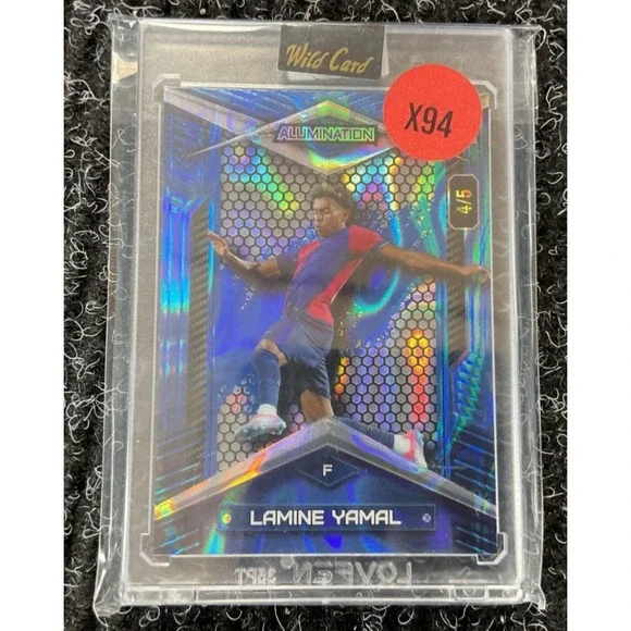 Lamine Yamal Allumination 4/5 Topps Wild Card Slab SSP Barcelona ABC-LY6