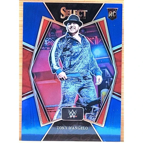 2022 PANINI WWE‎ SELECT TONY D'ANGELO ROOKIE BLUE PREMIER LEVEL PRIZM