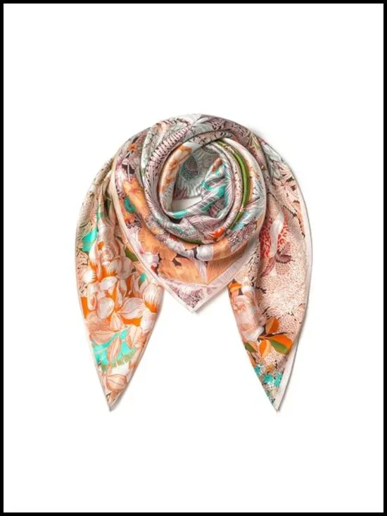 100% Pure Mulberry Silk Scarf 35