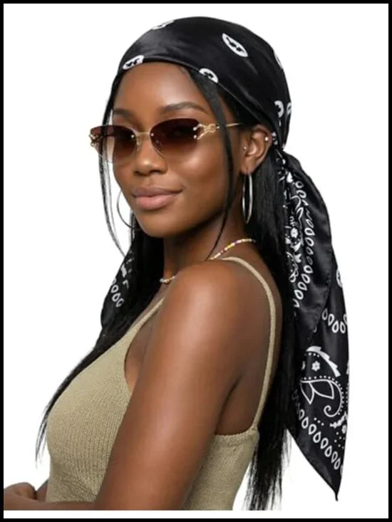 Women's Square Scarf Wrap 35