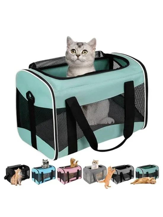 Cat Dog Carriers Soft-Sided Pet Carrier Large Cats for Medium Big Cat Small Dog