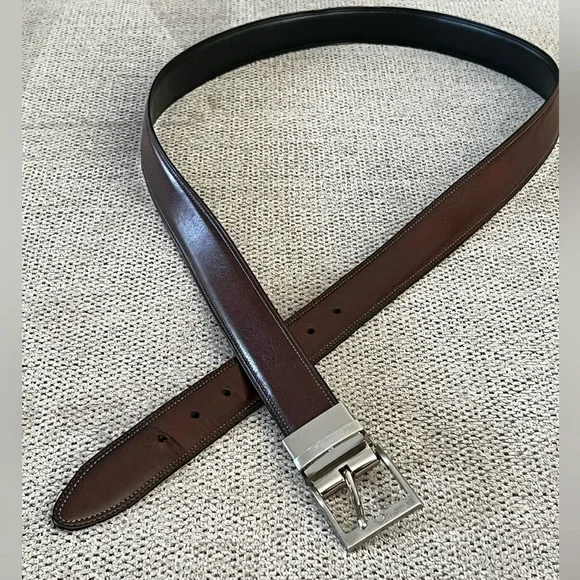 Vegan‎ Leather Reversible Belt 50