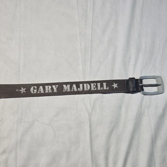Gary Majdell Brown Genuine Leather‎ Heavy Duty Belt Size 32