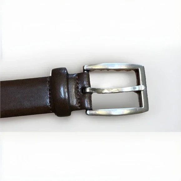JOS A. Bank Brown Adjustable Dress Belt Buckle Classic Men's Size 42