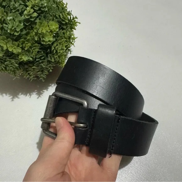 Genuine Leather‎ Classic Black Belt Men’s Size 34