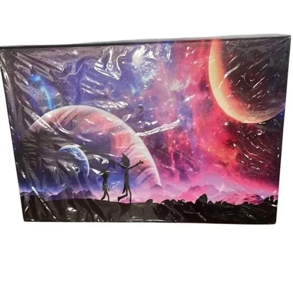Cosmic‎ Art Canvas with Planets