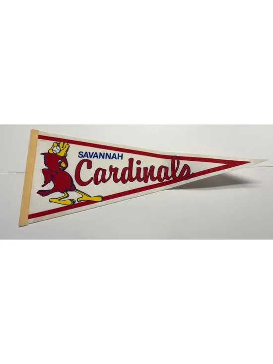 Vintage Savannah Cardinals pennant