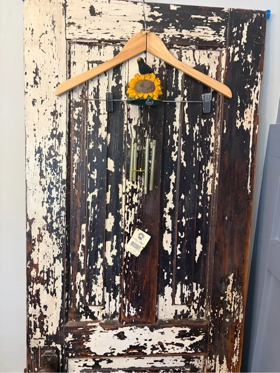 Jim Shore crow sunflower vintage 90’s wind chime. America’s Heart. Cottagecore.