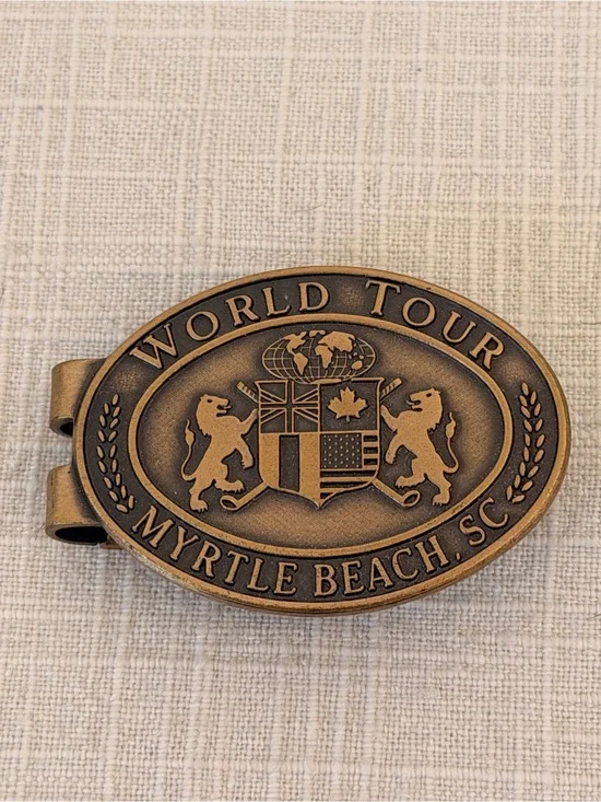 World Tour ProClip Numbered Money Clip Myrtle Beach SC