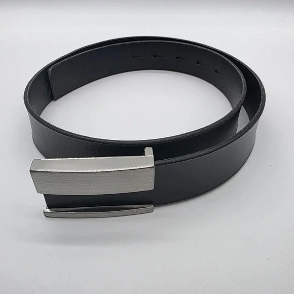 Projek Raw Bonded Leather Mens Belt Made in Canada Black Sz 32
