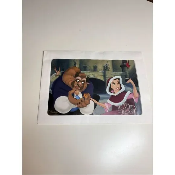 Disney Movie Club Beauty and the Beast 25th Anniversary Print Card 2016