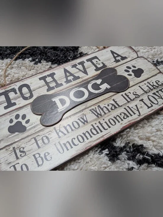 Dog Love Sign