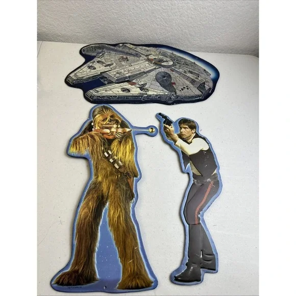 3 Metal Wall Plaques‎ Home Accents Wall Décor Star Wars