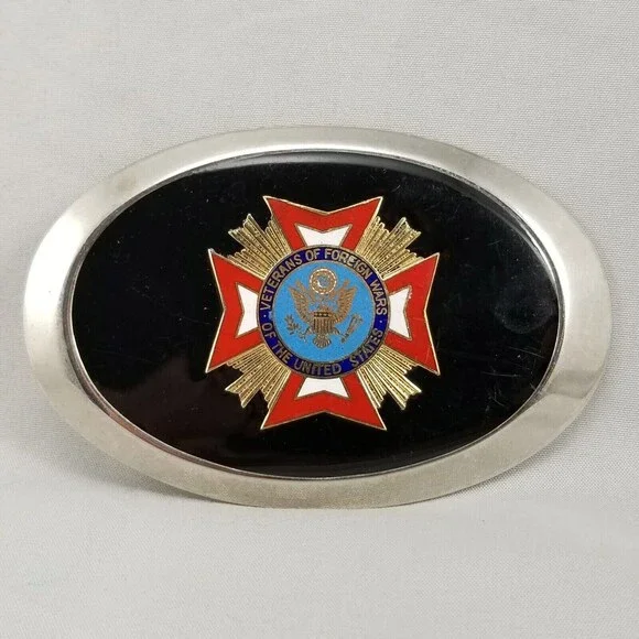 Vintage Belt Buckle Veterans Of Foreign‎ Wars Of The United States