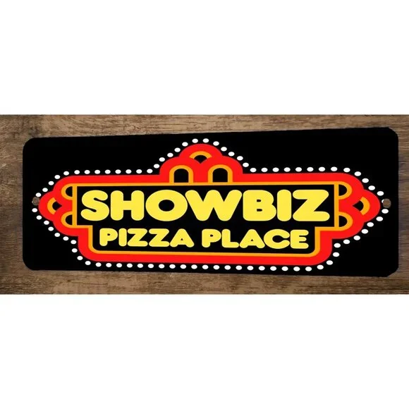 Showtime‎ Pizza Place 4x12 Metal Wall Sign