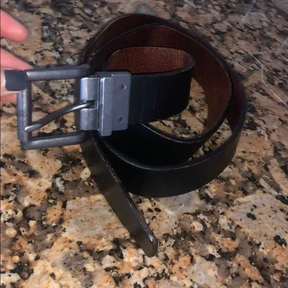 Timberland Leather Belt Size 40 - Black/Brown